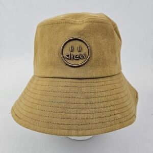 Drew House Mascot Bucket Hat Camel Brown One Size Cotton Hip Hop